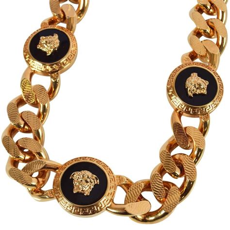 chains versace|versace gold chains for men.